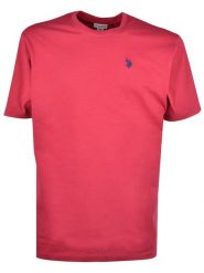U.S. Polo Assn. Koszulka w kolorze czerwonym rozmiar: S. Czerwone koszulki polo U.S. Polo Assn., s, bez wzorów, z bawełny, bez kołnierzyka, bez ramiączek. Za 61.17 zł.
