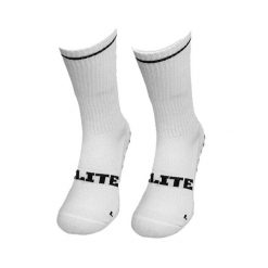 Skarpety Unisex Dla Dorosłych Elite. Białe skarpety PROSKARY, bez wzorów. Za 112.99 zł.