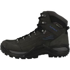 Buty trekkingowe męskie Lowa Renegade Evo Mid Gtx. Zielone buty trekkingowe Lowa, bez wzorów, z gumy, za kostkę, bez zapięcia. Za 1,066.00 zł.