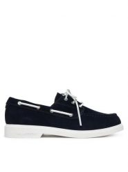 KARL LAGERFELD Półbuty Kori KL21422 Granatowy. Niebieskie eleganckie półbuty KARL LAGERFELD, bez wzorów, ze skóry, bez obcasa, bez zapięcia. Za 969.99 zł.