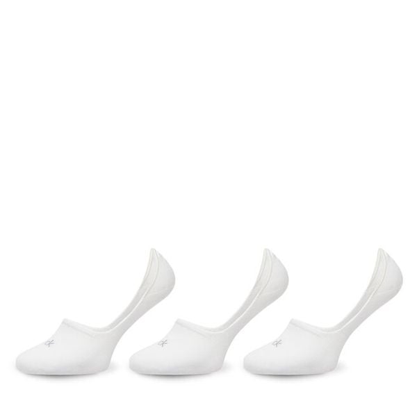 Stopki Calvin Klein. Białe skarpety CALVIN KLEIN, bez wzorów. Za 59.99 zł.