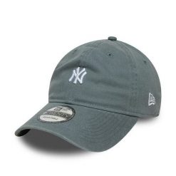 Czapka baseballowa 9twenty New York Yankees Mini Logo. Szare czapki z daszkiem New Era, bez wzorów. Za 122.20 zł.