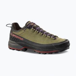 Buty trekkingowe męskie La Sportiva TX5 Evo GTX. Zielone buty turystyczne La Sportiva, bez wzorów, z gore-texu, bez zapięcia, trekkingowe, gore-tex. Za 1,073.20 zł.