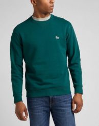 LEE PLAIN CREW SWS MĘSKA BLUZA KLASYCZNA LOGO ESMERALDA L81IRY96 112321571. Bluzy Lee, l, bez wzorów, bez kaptura. Za 139.99 zł.
