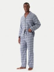 Polo Ralph Lauren Piżama 714754038010 Niebieski Regular Fit. Niebieskie piżamy Polo Ralph Lauren, l, bez wzorów, z bawełny, bez ramiączek. Za 789.99 zł.