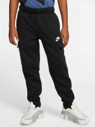 Nike Bojówki dresowe w kolorze czarnym rozmiar: S. Czarne joggery i bojówki Nike, s, bez wzorów, z bawełny. Za 154.79 zł.