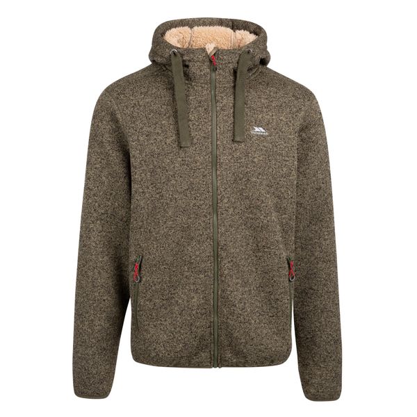 Bluza Polarowa Męska Tableypipe. Zielone bluzy z kapturem Trespass, na zimę, l, bez wzorów, z dzianiny, z kapturem. Za 265.99 zł.