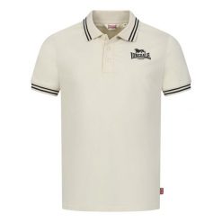 Polo Lonsdale Rhodes. Brązowe koszulki polo Lonsdale, m, bez wzorów, bez kołnierzyka, bez ramiączek. Za 228.00 zł.