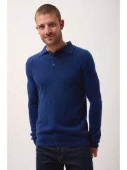 Just Cashmere Kaszmirowy sweter "Douglas" w kolorze niebieskim rozmiar: L. Niebieskie swetry nierozpinane Just Cashmere, l, bez wzorów, z kaszmiru, bez kołnierzyka, bez ramiączek. Za 358.95 zł.