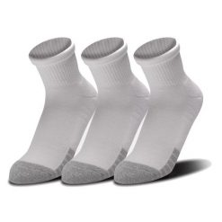 Skarpety sportowe Under Armour HEATGEAR QUARTER. Białe skarpetki sportowe Under Armour, bez wzorów. Za 89.99 zł.