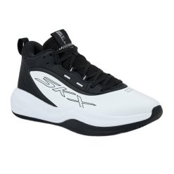 Buty do koszykówki męskie SKECHERS SKX League. Czarne buty do koszykówki Skechers, bez zapięcia, na fitness i siłownię. Za 299.99 zł.