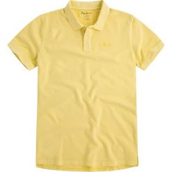 Koszulka polo "Gustav" - Slim fit - w kolorze żółtym. Koszulki polo sportowe marki Pepe Jeans. W wyprzedaży za 68.95 zł.