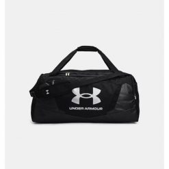 Torba sportowa Under Armour Undeniable 5.0 LG. Czarne torby na ramię Under Armour, bez wzorów, na ramię, bez dodatków. Za 169.99 zł.