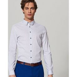 Koszula we wzory super slim fit - Biały. Koszule marki Under Armour. Za 99.99 zł.