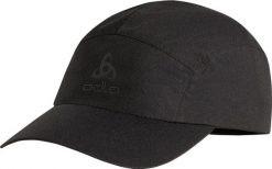Czapka z daszkiem Odlo PERFORMANCE WATERPROOF. Czarne czapki z daszkiem ODLO, bez wzorów, z materiału. Za 179.99 zł.