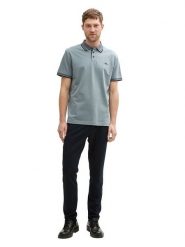 Tom Tailor Koszulka polo w kolorze błękitnym rozmiar: 3XL. Niebieskie koszulki polo Tom Tailor, xl, bez wzorów, z bawełny, bez kołnierzyka, bez ramiączek. Za 56.79 zł.