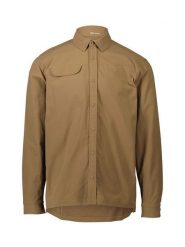 POC Koszula kolarska "Rouse" w kolorze jasnobrązowym rozmiar: S. Brązowe koszule POC, bez wzorów, z materiału, bez ramiączek, rowerowe. Za 347.99 zł.