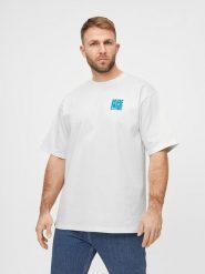 Derbe Koszulka w kolorze biało-błękitnym rozmiar: S. Białe bezrękawniki Derbe, s, bez wzorów, z bawełny, bez kołnierzyka, bez ramiączek. Za 100.75 zł.