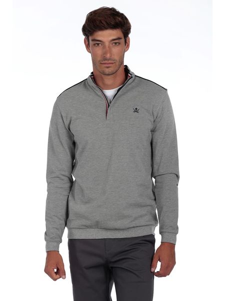 The Time of Bocha Sweter w kolorze szarym rozmiar: L. Szare swetry nierozpinane The Time of Bocha, l, z aplikacjami, z bawełny, bez kołnierzyka, bez ramiączek. Za 161.34 zł.