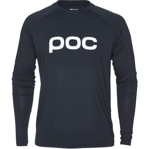 Bluza na rower męska POC Reform Enduro Jersey. Czarne bluzy POC, m, bez wzorów, z jersey, bez kaptura. Za 366.39 zł.