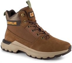 Męskie buty brązowe trekkingowe wysokie trapery CATERPILLAR COLORADO. Brązowe trapery CATerpillar, z gumy, bez zapięcia. Za 279.00 zł.