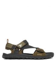 Vivo Barefoot Sandały Tracker Ora 309691 Khaki. Brązowe sandały Vivo Barefoot, z materiału, bez zapięcia. Za 549.99 zł.