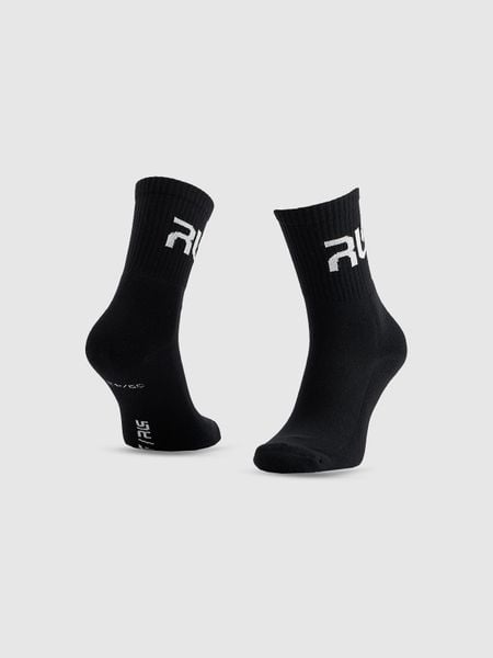 4F Skarpety casual wysokie męskie 4F x Robert Lewandowski - czarne 43-46. Czarne skarpety 4F, bez wzorów, z bawełny. Za 29.99 zł.