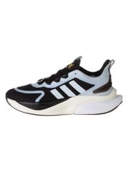 Adidas Sneakersy "AlphaBounce +" w kolorze błękitno-czarnym rozmiar: 42. Czarne buty sportowe casual Adidas, bez wzorów, bez zapięcia. Za 171.28 zł.