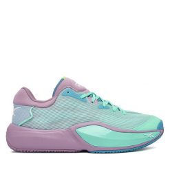 Sneakersy Reebok. Fioletowe buty do koszykówki Reebok, bez wzorów, bez zapięcia. Za 529.99 zł.