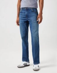 WRANGLER TEXAS MĘSKIE SPODNIE JEANSOWE JEANSY DŻINSY HARE 112350862 W121017969. Czarne jeansy Wrangler, l. Za 229.99 zł.