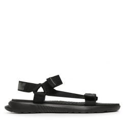 Sandały adidas. Czarne sandały Adidas, bez zapięcia. Za 199.99 zł.