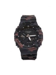 G-Shock Zegarek GA-2100CM-8AER Czarny. Czarne, analogowe zegarki G-Shock. Za 649.99 zł.