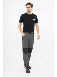 Viking Spodnie trekkingowe "Globtroter" w kolorze szarym rozmiar: L. Szare spodnie treningowe długie Viking, l, bez wzorów, z tkaniny. Za 119.95 zł.