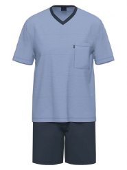 Ammann Piżama w kolorze granatowym rozmiar: 48. Niebieskie piżamy Ammann, bez wzorów, z bawełny, bez ramiączek. Za 86.99 zł.