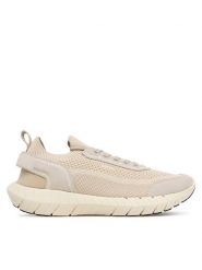 BOSS Sneakersy Motion 50568943 Beżowy. Brązowe buty sportowe casual Boss, bez wzorów, z materiału, bez zapięcia. Za 849.99 zł.