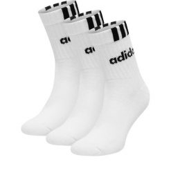 Skarpety długie adidas. Białe skarpety Adidas, bez wzorów. Za 49.99 zł.