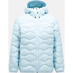 Kurtka Peak Performance puchowa męska Helium Down Hood Jacket niebieska - XL. Niebieskie kurtki Peak Performance, m, bez wzorów, z puchu, bez kaptura. W wyprzedaży za 1,059.00 zł.