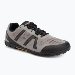 Buty barefoot męskie Xero Shoes Mesa Trail II. Brązowe buty trekkingowe XERO SHOES, bez wzorów, bez zapięcia, trekkingowe. Za 459.99 zł.