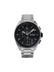 Boss Zegarek Volane 1513949 Srebrny. Szare, analogowe zegarki Boss, srebrne. Za 1,109.00 zł.