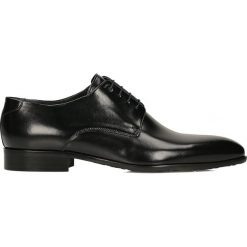 Czarne półbuty wizytowe. Eleganckie półbuty marki Kazar. Za 449.00 zł.