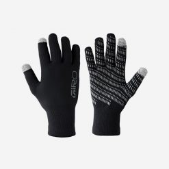 Rękawiczki rowerowe Giro Xnetic H2O. Brązowe rękawiczki GIRO, na jesień, bez wzorów, z dzianiny. Za 219.99 zł.