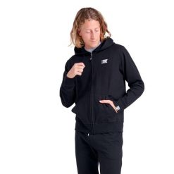 Męski dres Leone 1947 Apparel. Czarne komplety dresowe LEONE 1947 APPAREL, m, bez wzorów, z dresówki, bez ramiączek. Za 229.87 zł.