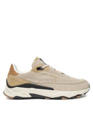 Pepe Jeans Sneakersy PMS60022 Beżowy. Brązowe buty sportowe casual Pepe Jeans, bez wzorów, z jeansu, bez zapięcia. Za 439.99 zł.