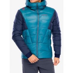 Kurtka puchowa męska La Sportiva Supercouloir 1000 Down Jacket. Niebieskie kurtki La Sportiva, m, bez wzorów, z puchu, bez kaptura. Za 1,920.99 zł.