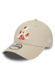 New Era Czapka z daszkiem Flower Icon 940 Braves 60435112 Beżowy. Brązowe czapki z daszkiem New Era, bez wzorów, z materiału. Za 129.99 zł.
