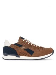 Rieker Revolution Lifestyle Półbuty U0302-24 Brązowy. Brązowe buty sportowe casual Rieker Revolution Lifestyle, bez wzorów, ze skóry, bez obcasa, bez zapięcia. Za 439.99 zł.