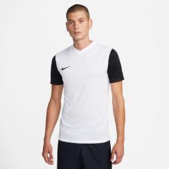 Koszulka piłkarska męska Nike Drifit Tiempo Premier 2. Czarne bluzy Nike, m, bez wzorów, bez kaptura. Za 95.60 zł.