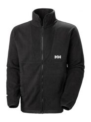 Helly Hansen Kurtka polarowa "Yu" w kolorze czarnym rozmiar: M. Czarne kurtki Helly Hansen, m, bez wzorów, z polaru, bez kaptura. Za 164.14 zł.