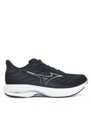 Mizuno Buty do biegania Wave Rider 28 Wide J1GC2404 Czarny. Czarne buty do biegania Mizuno, bez wzorów, z materiału, bez zapięcia, do biegania. Za 479.99 zł.