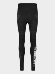 Legginsy termoaktywne męskie Poederbaas Technical. Czarne bielizna termoaktywna POEDERBAAS, na zimę, m, bez wzorów, z materiału, bez ramiączek, narciarskie. Za 129.98 zł.